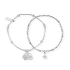 ChloBo Sterling Silver Set of 2 Bracelects CBO-705 Image 1