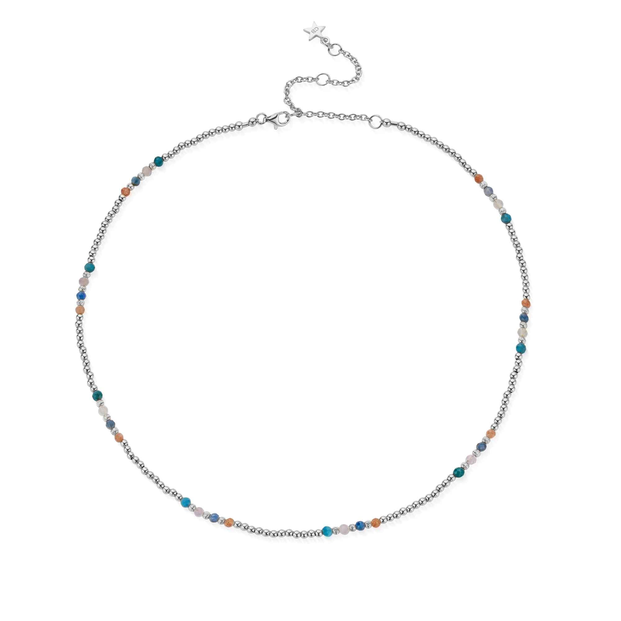 ChloBo Sterling Silver Shadows Of Peace Necklace CBO-511 Image 1