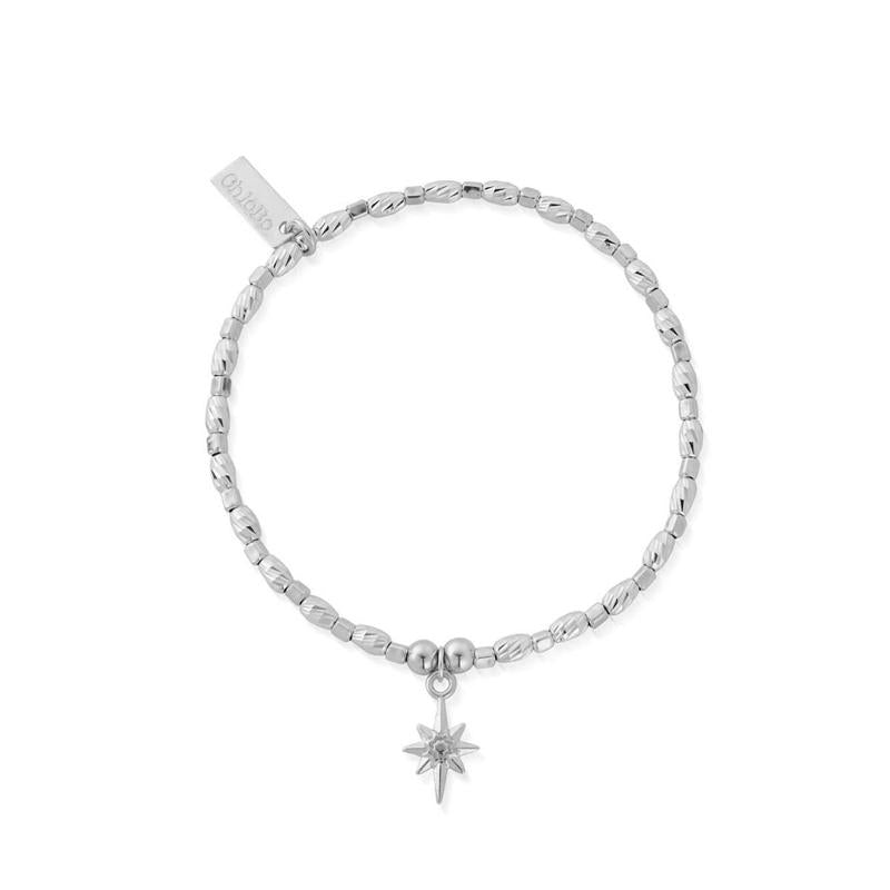 ChloBo Sterling Silver Soul Glow Lucky Star Bracelet CBO-009 Image 1