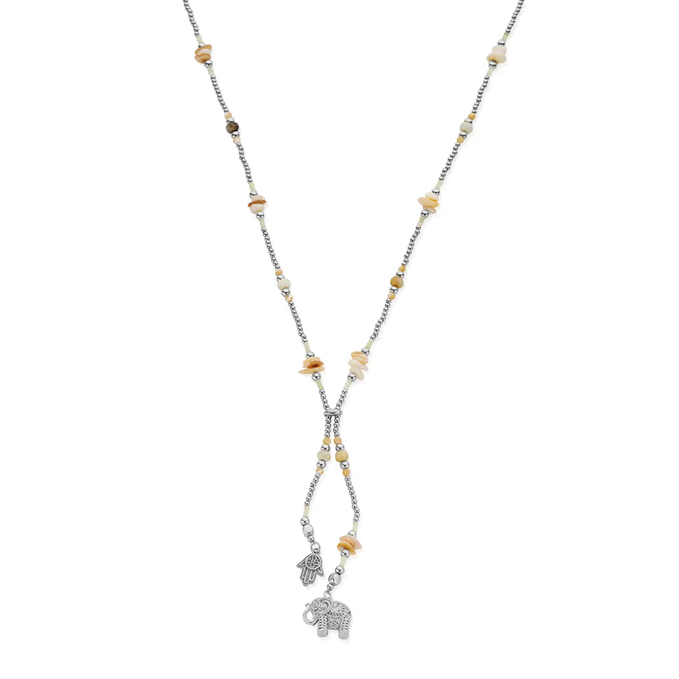 ChloBo Sterling Silver Strength and Spirit Lariat Necklace CBO-746 Image 1