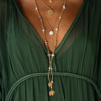 ChloBo Sterling Silver Strength and Spirit Lariat Necklace CBO-746 Image 2