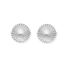 ChloBo Sterling Silver Sun Burst Stud Earrings CBO-149 Image 1