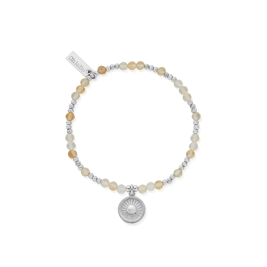 ChloBo Sterling Silver Sun Catcher Citrine Bracelet CBO-115 Image 1