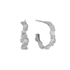 ChloBo Sterling Silver Tranquil Shore Hoops CBO-519 Image 1