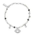 Chlobo Sterling Silver Visionary Black Rutilated Quartz Bracelet CBO-647 Image 1