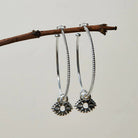 Chlobo Sterling Silver Visionary Hoops CBO-664 Image 2