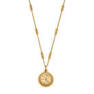 ChloBo Wandering Free Gold Plated Sterling Silver Triple Bobble Chain Necklace CBO-399 Image 1