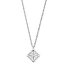 ChloBo Wandering Free Sterling Silver Twisted Rope Chain Inner Guidance Necklace CBO-395 Image 1