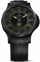 Corum Watch Admiral Legend 42 All Black Yellow A395/04008 Image 1
