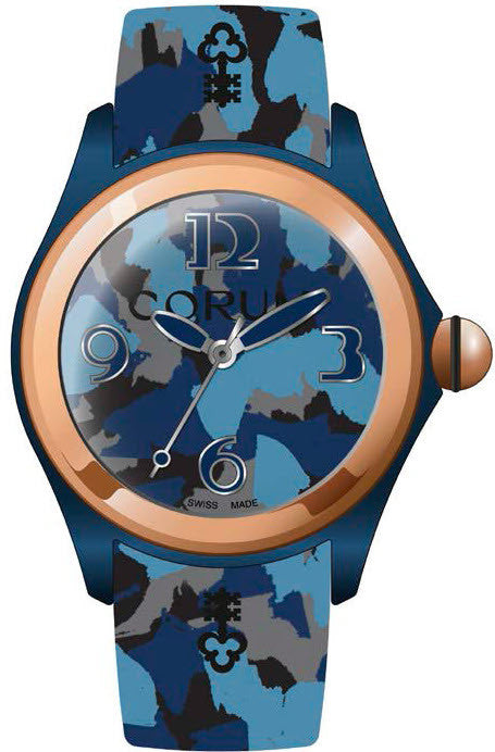 Corum Watch Bubble 52 Camouflage Blue L403/03324 Image 1