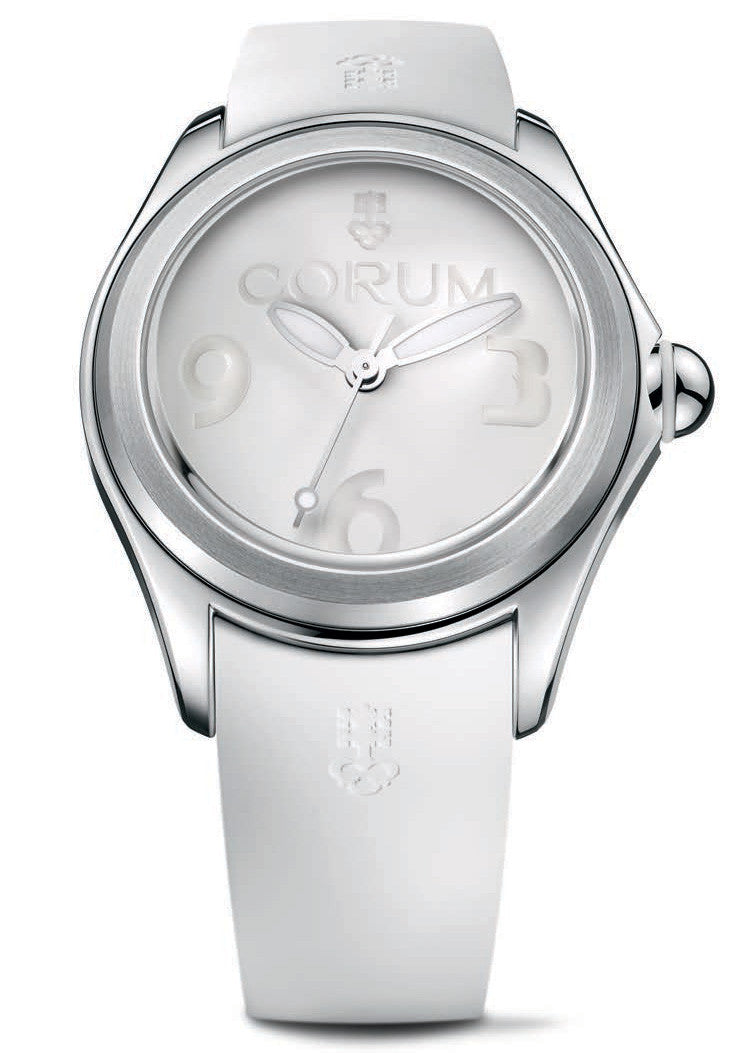 Corum Watch Bubble Superluminova Mens White Limited Edition L082/03027 Image 1