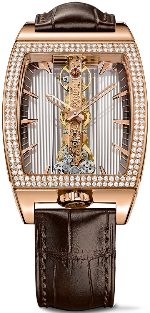 Corum Watch Goldem Bridge Classic Rose Gold Diamonds B113/03195 Image 1