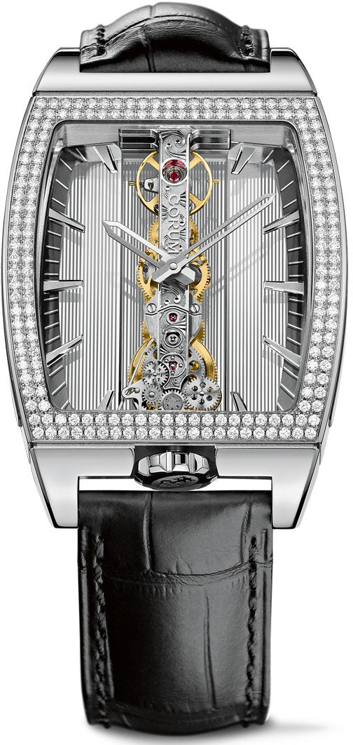 Corum Watch Goldem Bridge Classic White Gold Diamonds B113/03196 Image 1