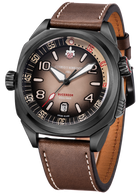 Cuervo y Sobrinos Buceador Caribe Divers Black Coral Watch 2860.3N Image 4