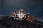 Cuervo y Sobrinos Buceador Caribe Divers Black Coral Watch 2860.3N Image 8