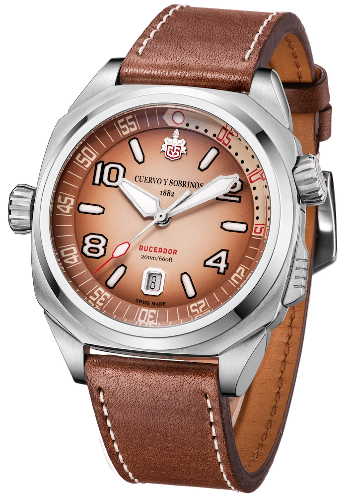 Cuervo y Sobrinos Buceador Caribe Divers Cayo Coco Beach Watch 2860.1AR Image 4