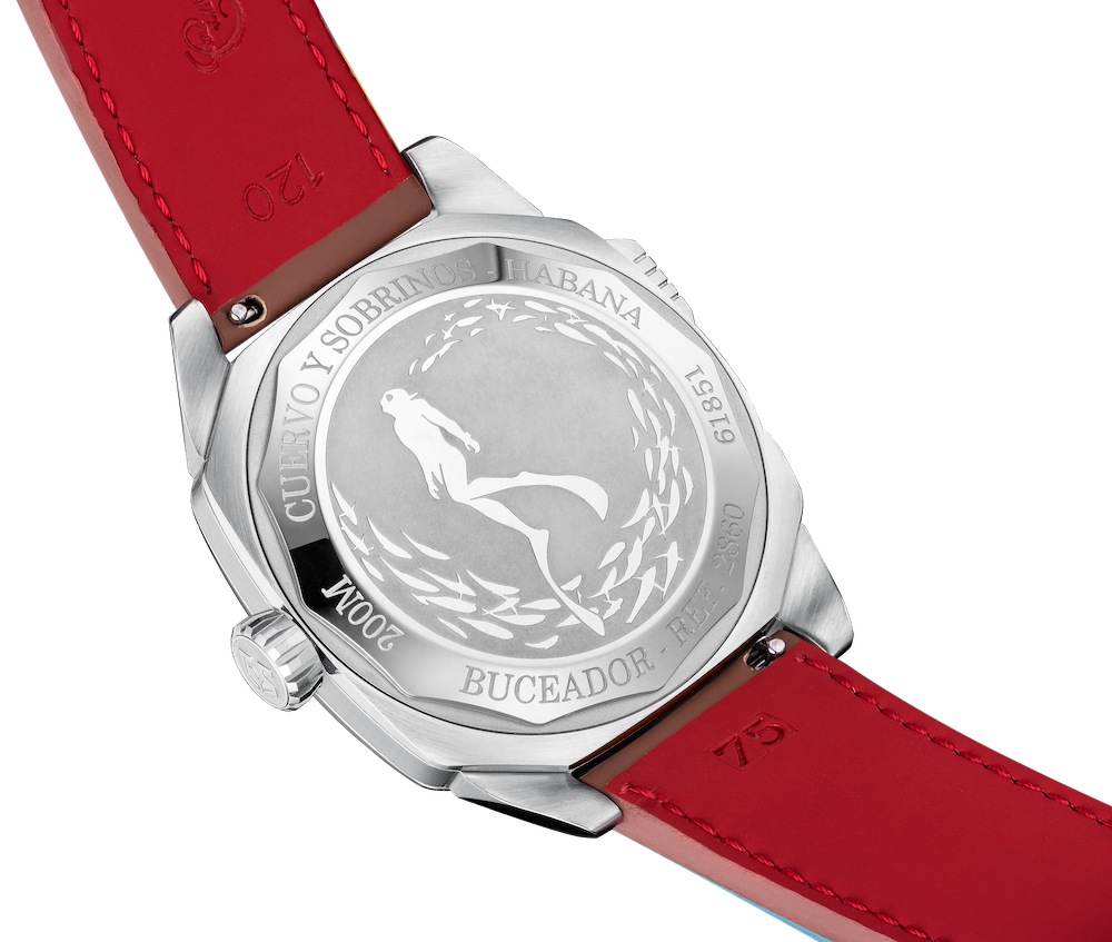Cuervo y Sobrinos Buceador Caribe Divers Cayo Coco Beach Watch 2860.1AR Image 6