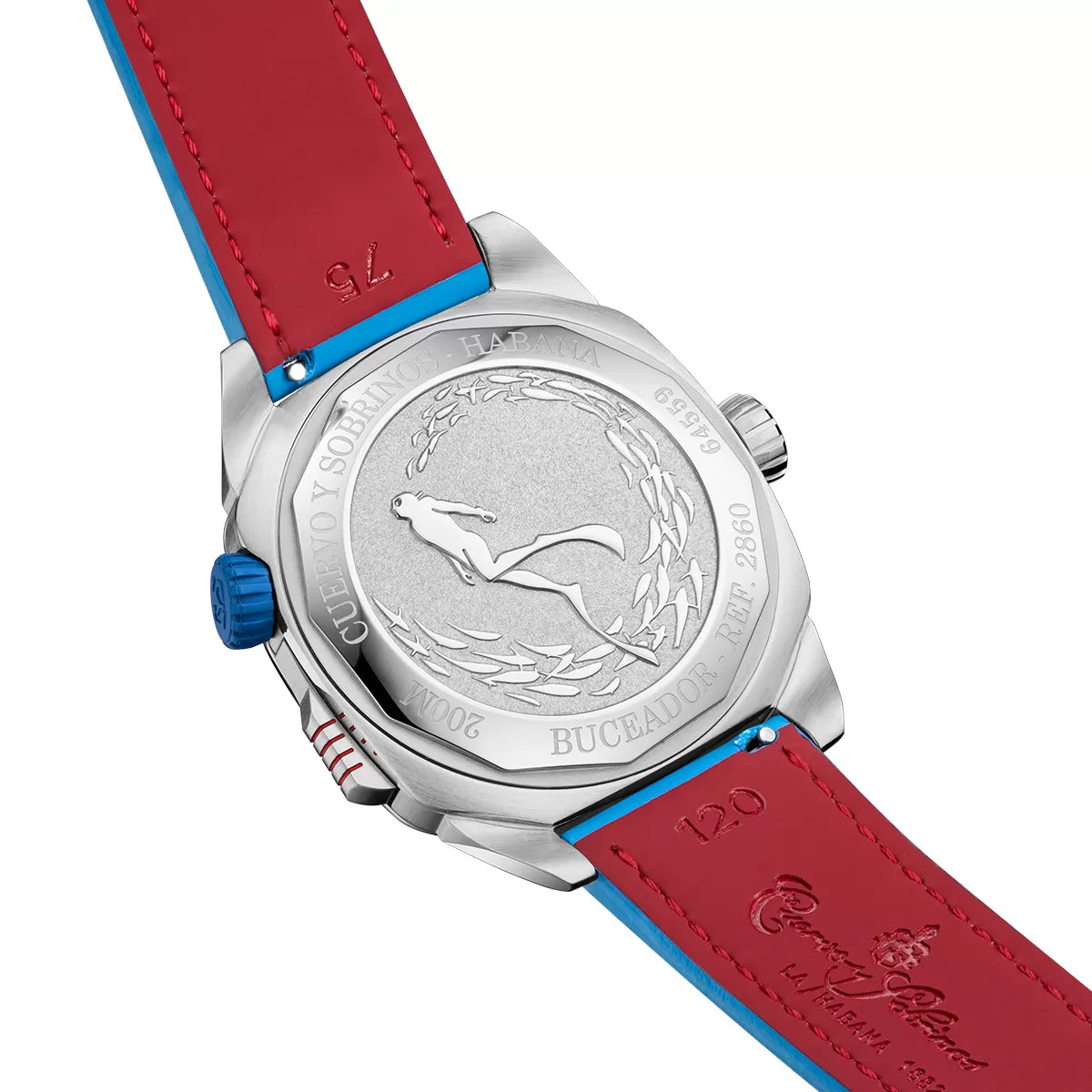 Cuervo y Sobrinos Buceador Caribe Watch 2860.1LB Image 3