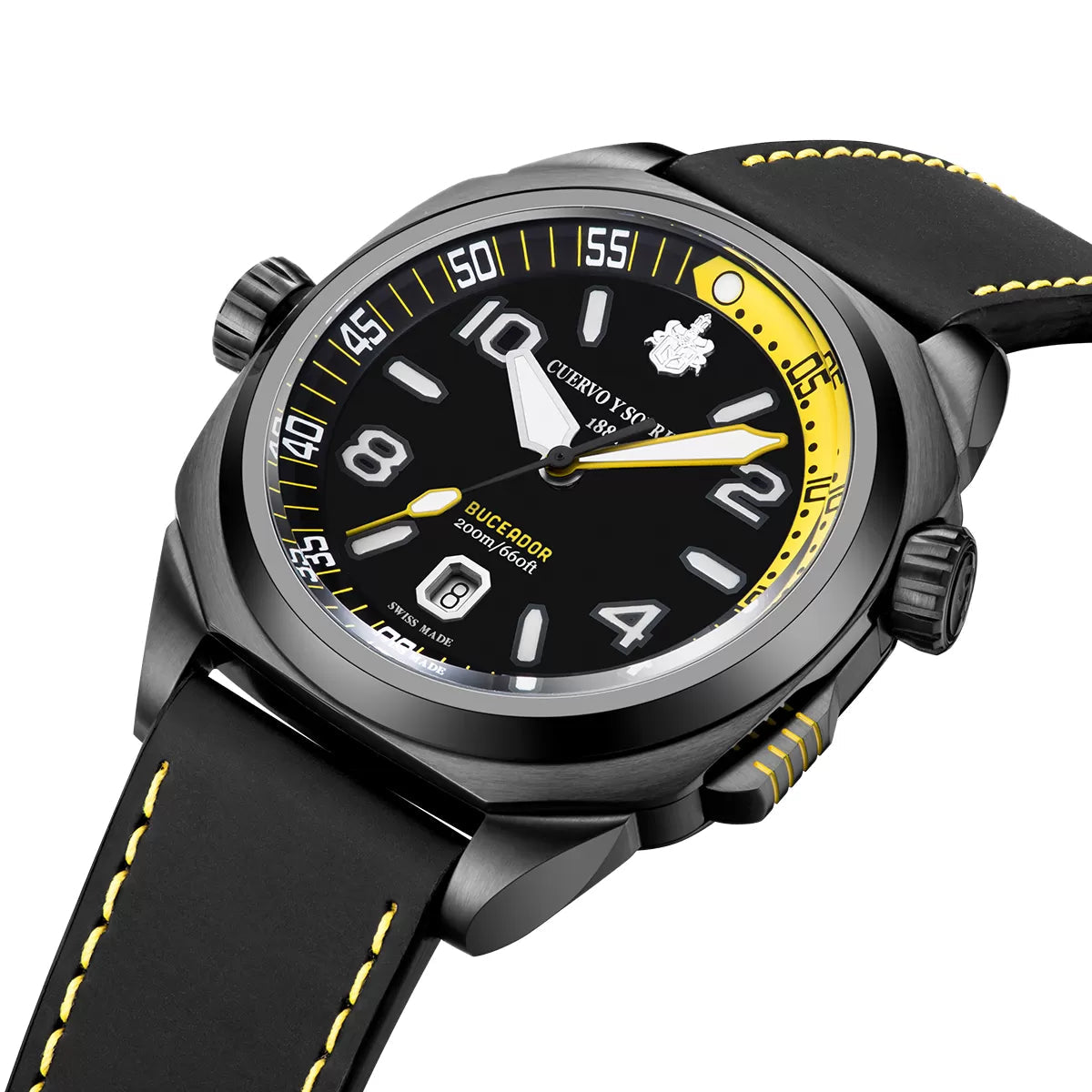 Cuervo y Sobrinos Buceador Caribe Watch 2860.3NY Image 5