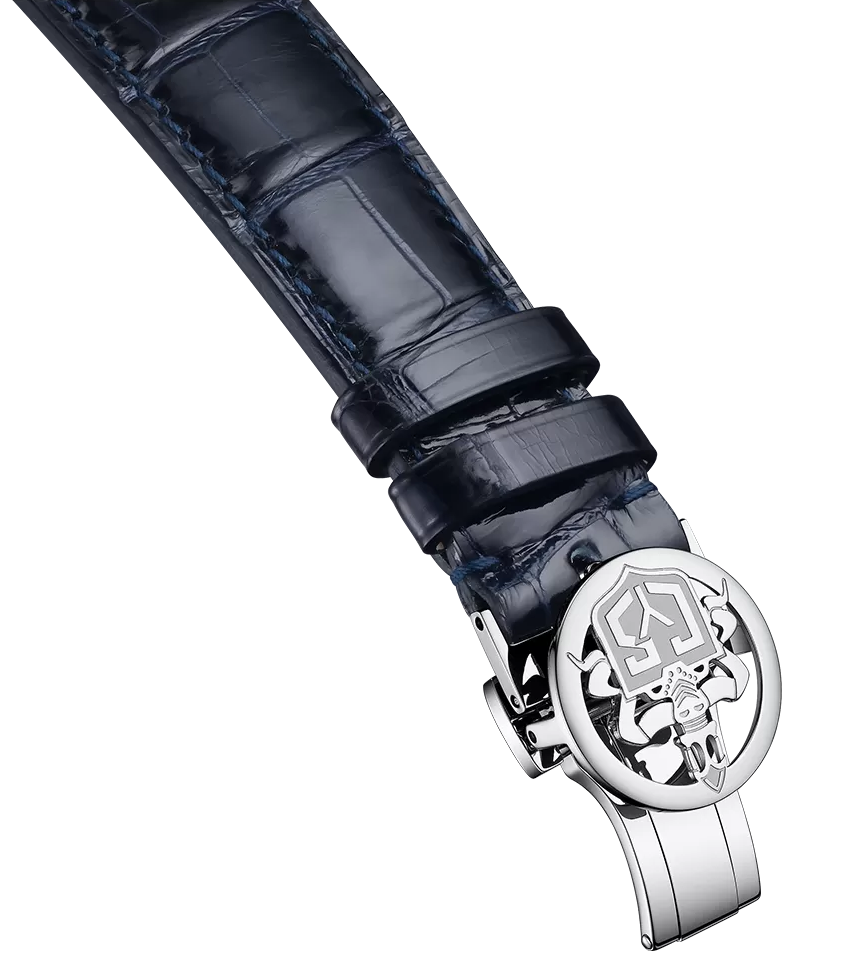 Cuervo y Sobrinos Churchill 1895 GMT Watch 2811.1GMTB Image 5