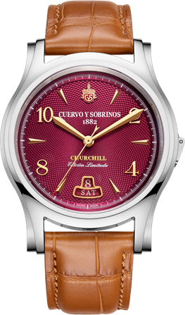 Cuervo y Sobrinos Churchill Sir Winston Limited Edition Watch 2810.1SWBY Image 1