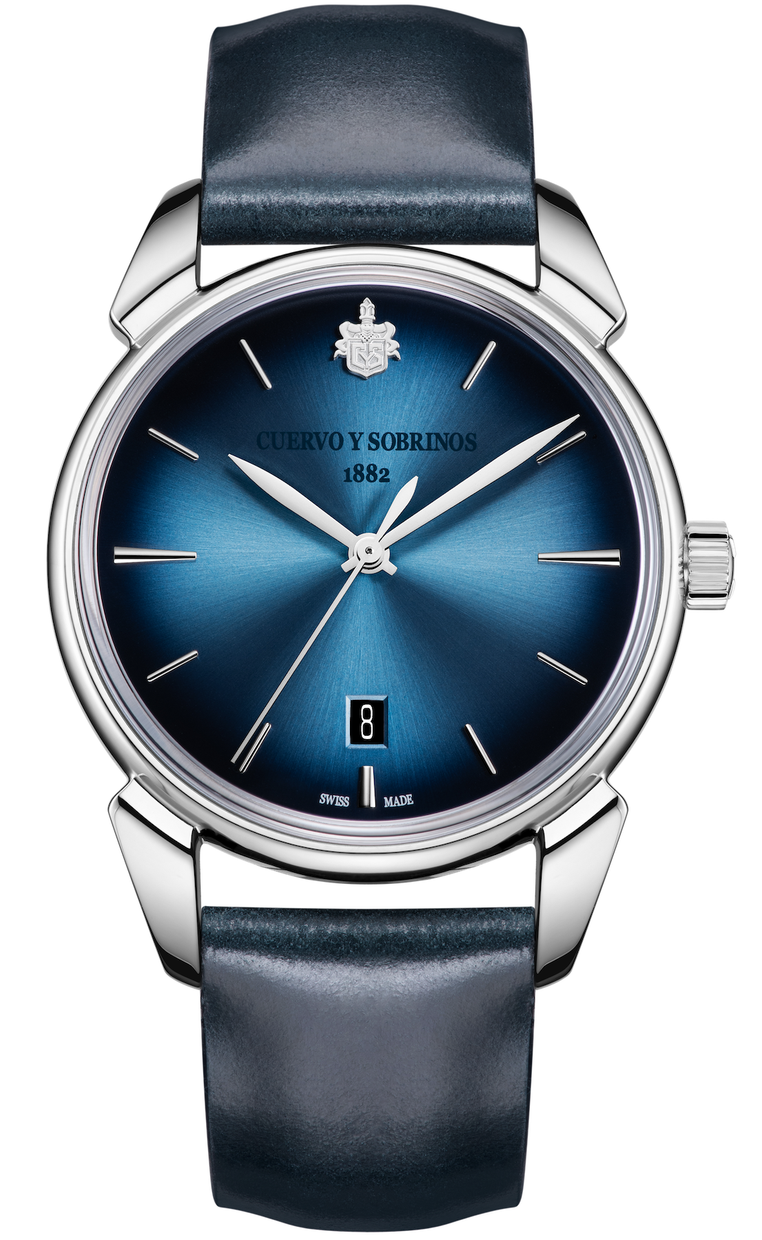 Cuervo y Sobrinos Historiador Asturias Blue Watch 3195.1ASB Image 1