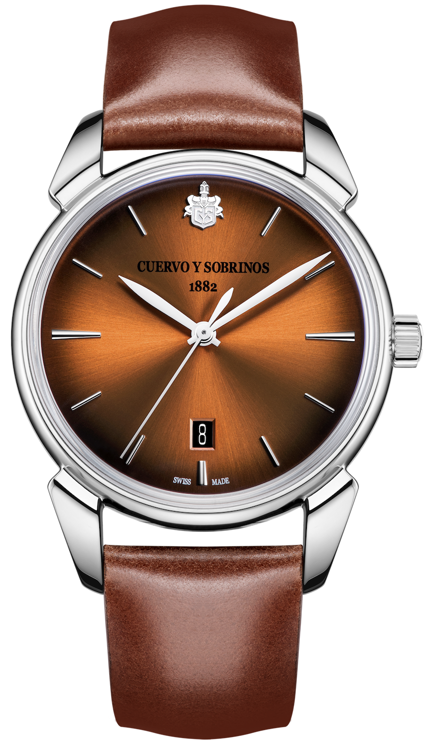 Cuervo y Sobrinos Historiador Asturias Brown Watch 3195.1AST Image 1