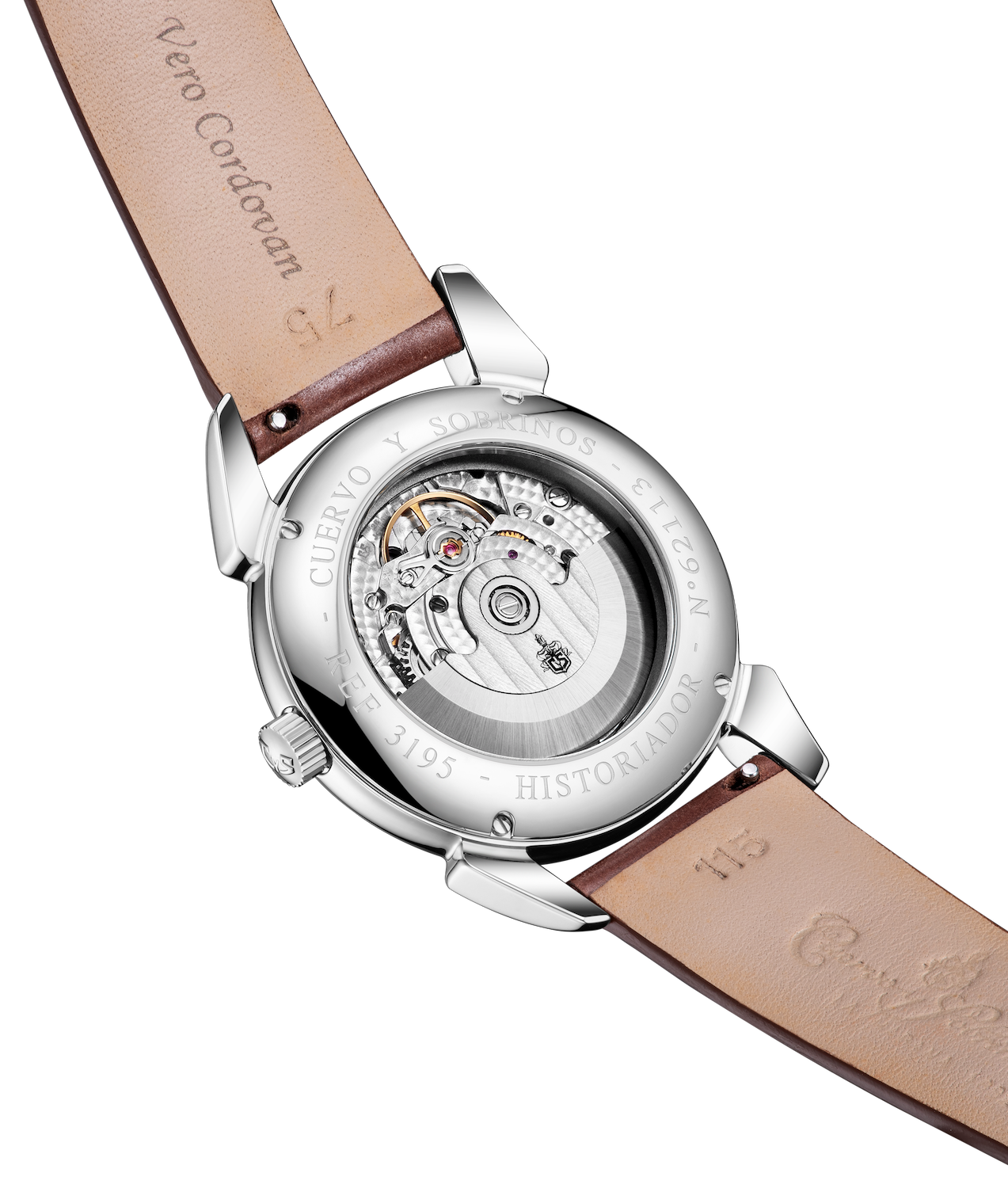 Cuervo y Sobrinos Historiador Asturias Brown Watch 3195.1AST Image 2