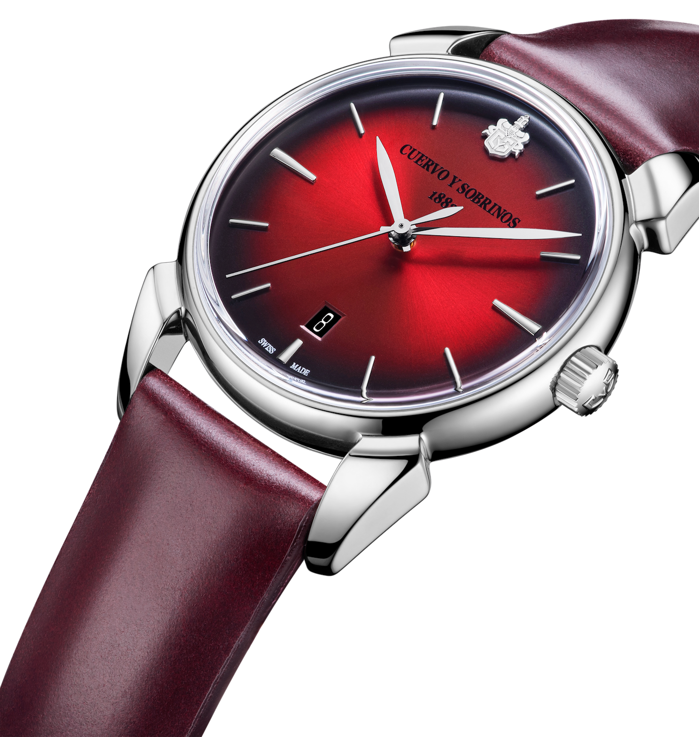 Cuervo y Sobrinos Historiador Asturias Red Watch 3195.1ASR Image 3