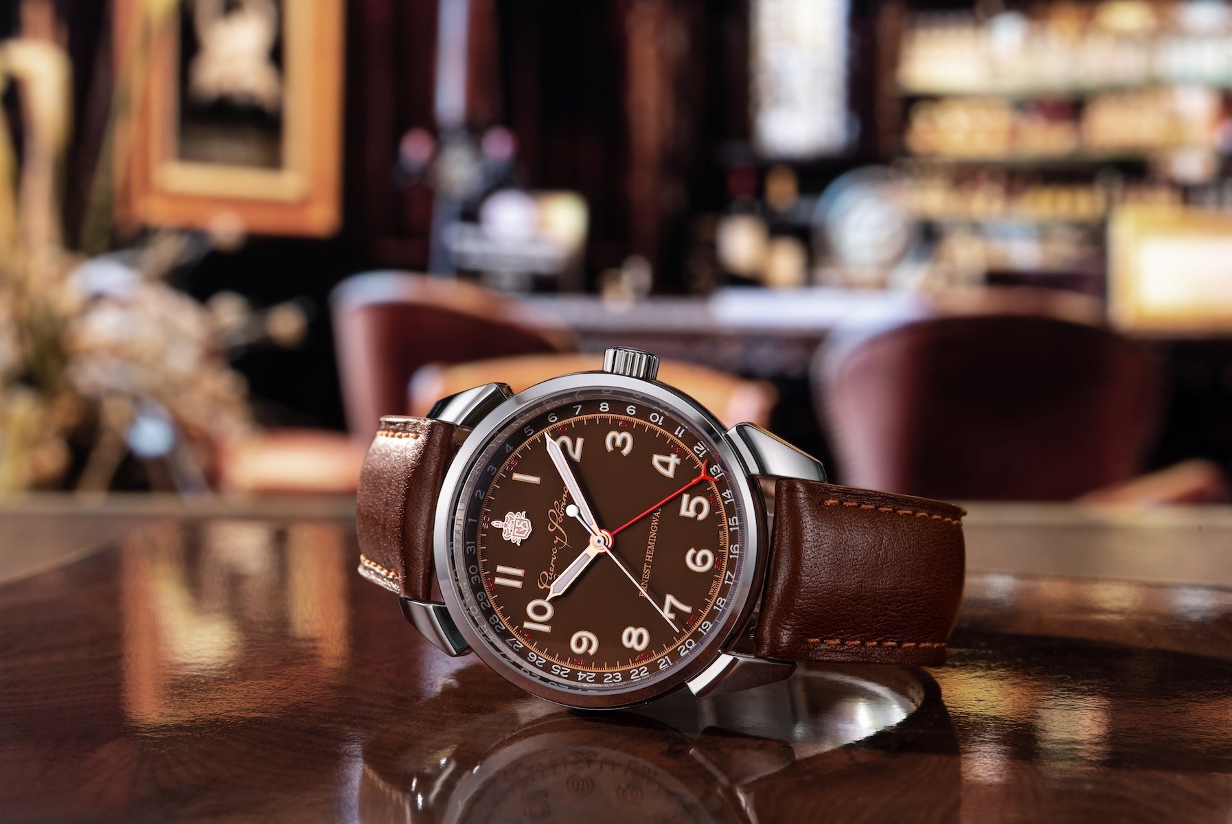 Cuervo y Sobrinos Historiador Hemingway Iconico Limited Edition Watch 3190.1ICB Image 6