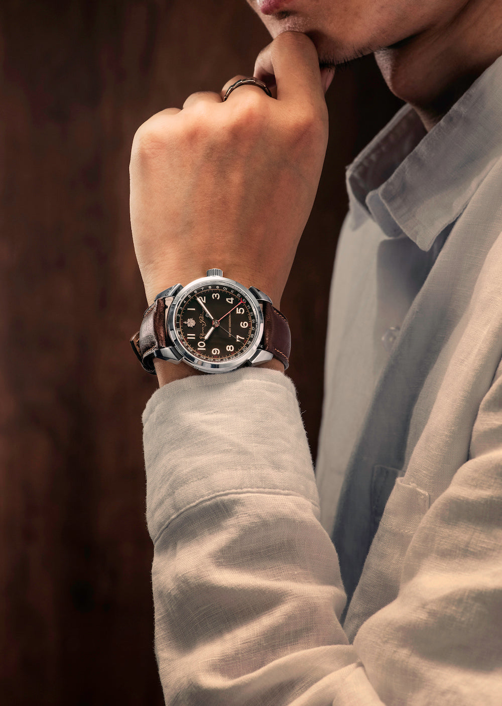 Cuervo y Sobrinos Historiador Hemingway Iconico Limited Edition Watch 3190.1ICB Image 7