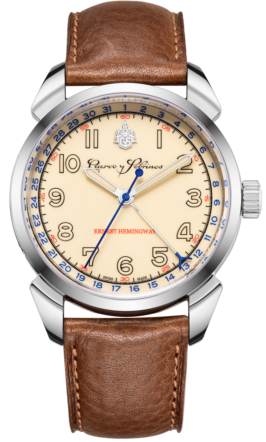 Cuervo y Sobrinos Historiador Hemingway Iconico Limited Edition Watch 3190.1ICC Image 1