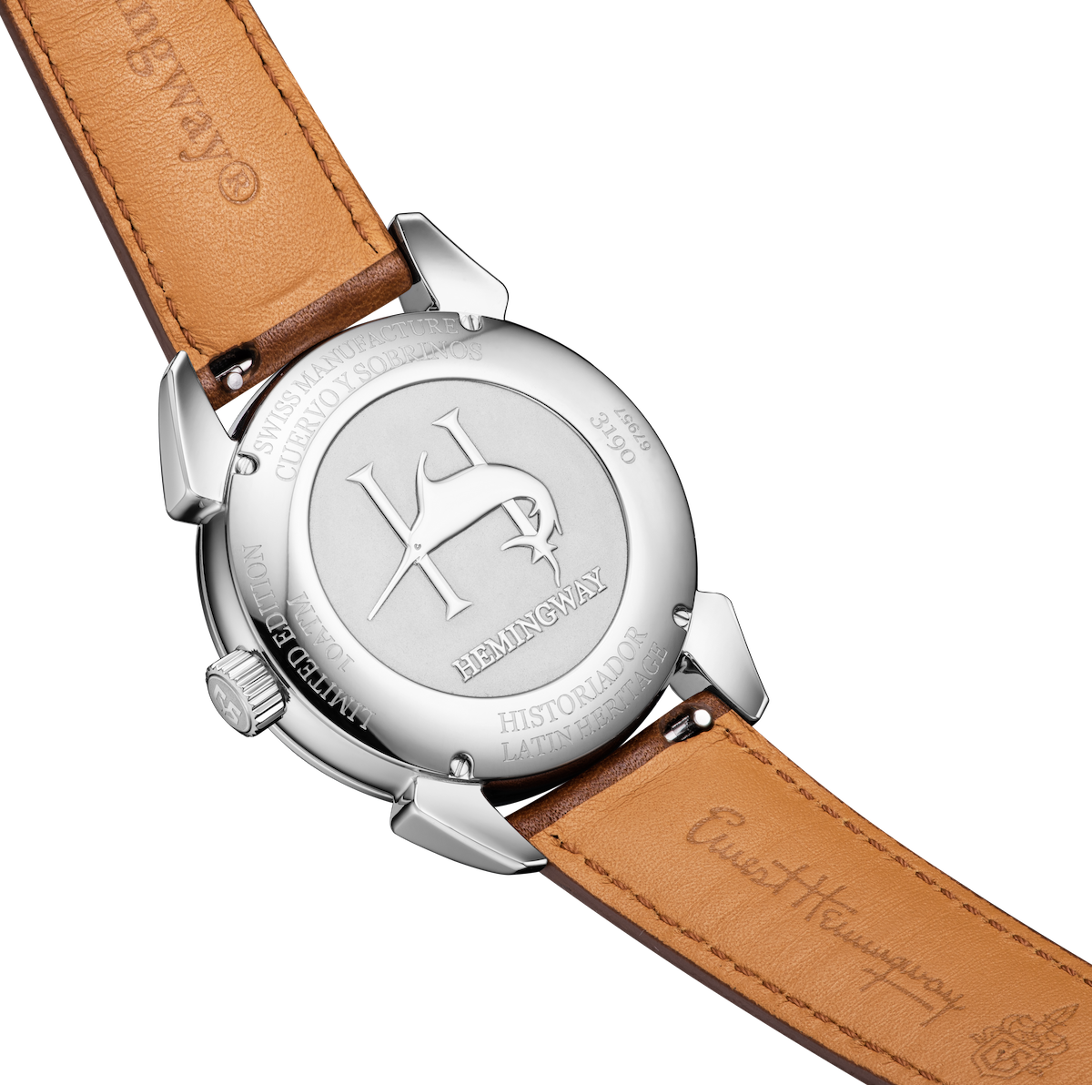 Cuervo y Sobrinos Historiador Hemingway Iconico Limited Edition Watch 3190.1ICC Image 3