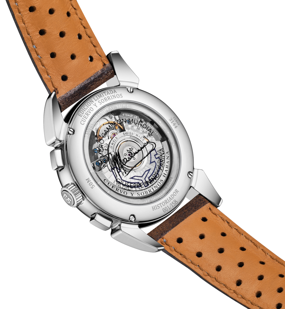 Cuervo y Sobrinos Historiador Nino Farina Limited Edition Watch 3144.1NF Image 3