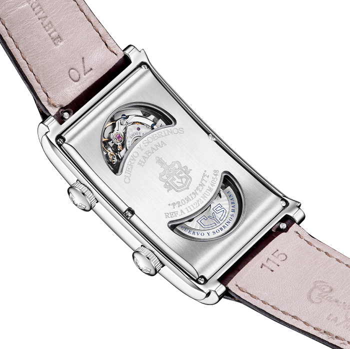 Cuervo y Sobrinos Prominente Doble Tiempo Watch 1112.1TM Image 2