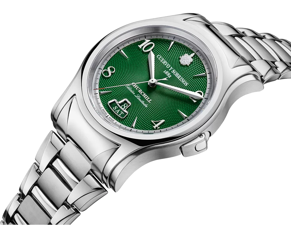 Cuervo y Sobrinos Robusto Churchill Sir Winston Limited Edition Watch 2810B.1SWG Image 3