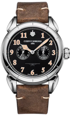Cuervo y Sobrinos Vuelo Emilio Carranza Bicompax Watch 3202.1CN.BI Image 1