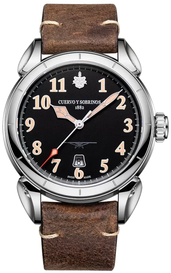 Cuervo y Sobrinos Vuelo Emilio Carranza Watch 3202.1CN Image 1