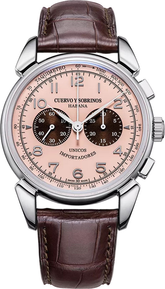 Cuervo y Sobrinos Watch Historiador Cronografo 1946 Limited Edition 3143.1S Image 1