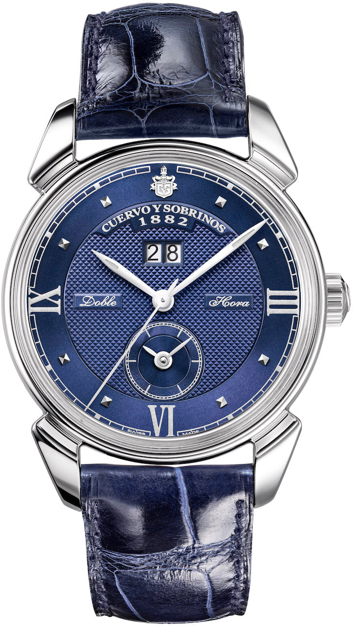 Cuervo y Sobrinos Watch Historiador Dual Time 3194D.1B Image 1