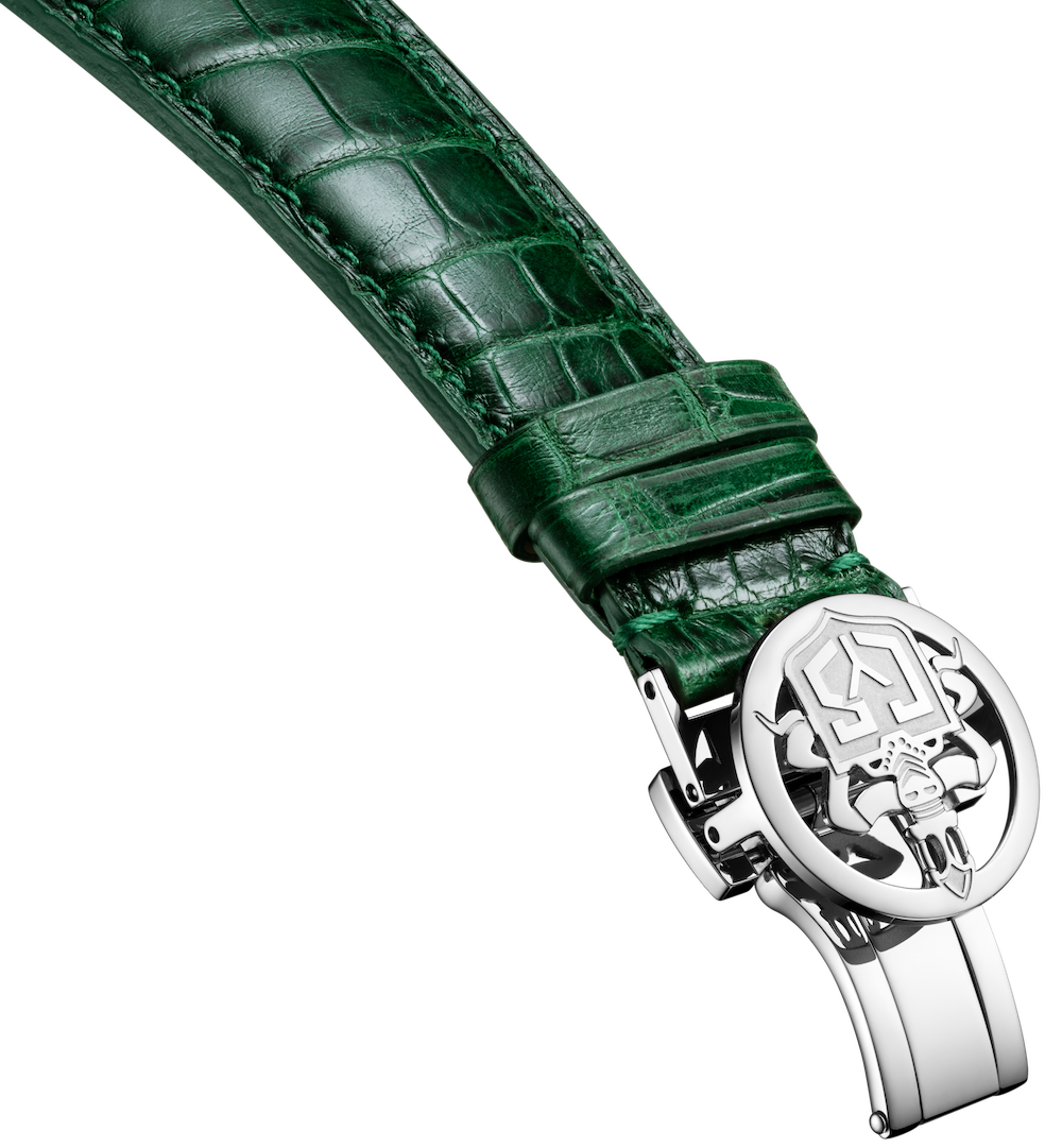 Cuervo y Sobrinos Watch Historiador Flameante Green Limited Edition 3130.1FGR Image 6