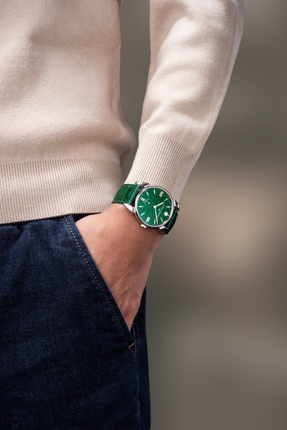Cuervo y Sobrinos Watch Historiador Flameante Green Limited Edition 3130.1FGR Image 9