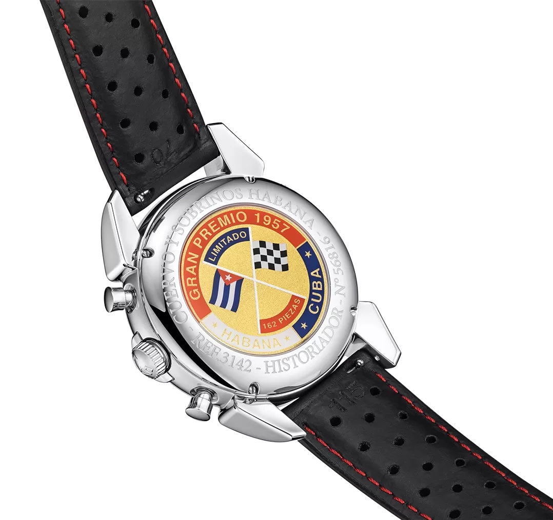 Cuervo y Sobrinos Watch Historiador Gran Premio de Cuba 1957 Limited Edition D 3142.1GP.57 Image 2