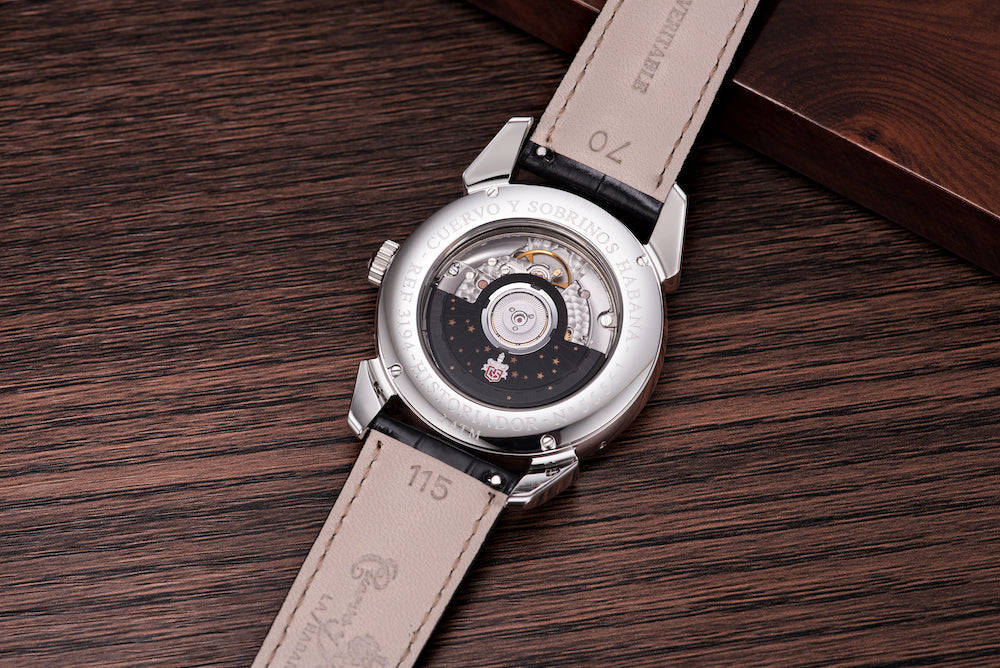 Cuervo y Sobrinos Watch Historiador Luna Negra Limited Edition 3194.1LAS Image 9