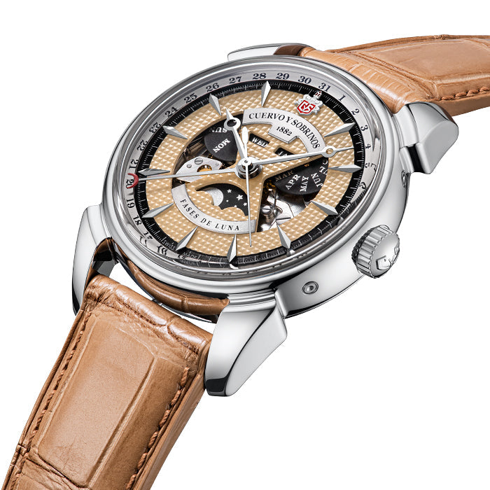Cuervo y Sobrinos Watch Historiador Luna Negra Limited Edition 3194.1LCHS Image 2