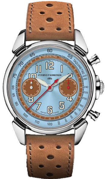 Cuervo y Sobrinos Watch Historiador Nino Farina Limited Edition D 3198.1NF Image 1