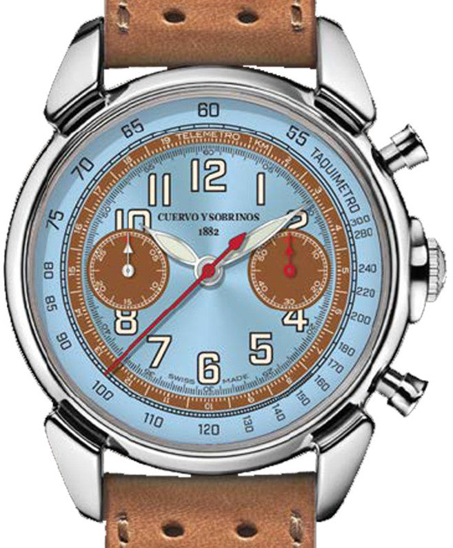 Cuervo y Sobrinos Watch Historiador Nino Farina Limited Edition D 3198.1NF Image 2