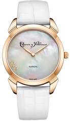 Cuervo y Sobrinos Watch Historiador Primera Dama Gold PVD White 3113.7W Image 1