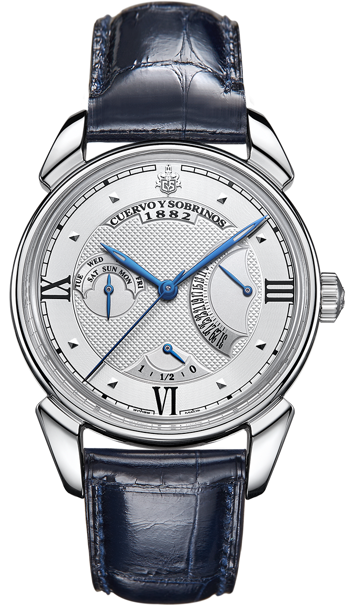 Cuervo y Sobrinos Watch Historiador Retrogrado 3194.1A Image 1