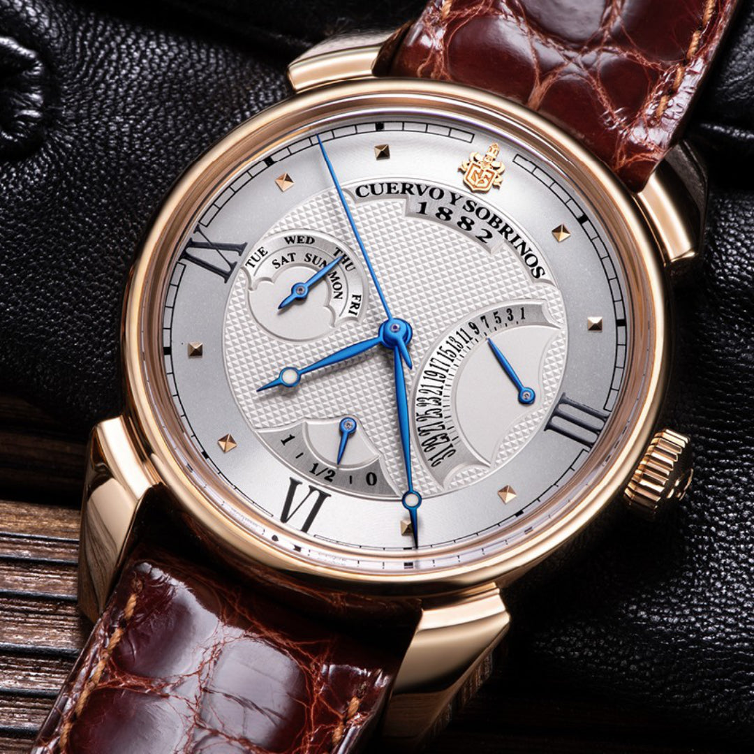 Cuervo y Sobrinos Watch Historiador Retrogrado 3194.9A Image 2
